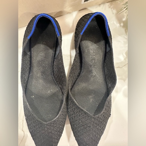 Rothy’s black slip in knit shoes - Picture 3 of 9